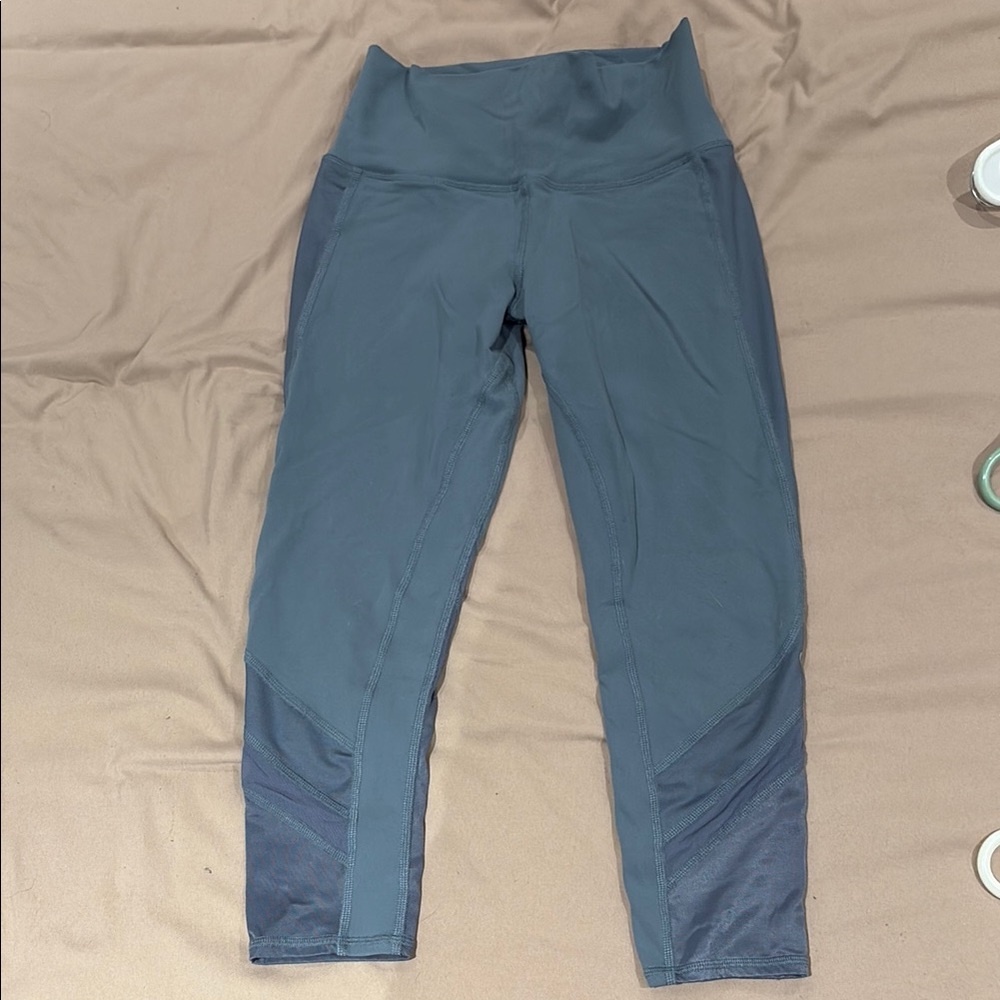 ALO Yoga Teal High-Waisted Leggings